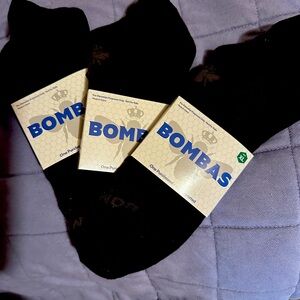 Bombas Men's Black Socks